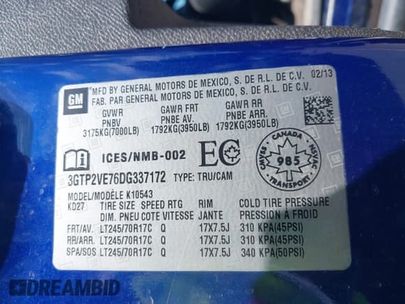 ✅ 2013 GMC Sierra 1500 SLE • VIN: 3GTP2VE76DG337172 • Лот: 43049203. Опубликован ранее на IAAI с пробегом 149 101 миль. Бесплатный доступ к архиву аукционных продаж из США и подробный отчёт об истории автомобиля на DreamBid. Изображение 9.