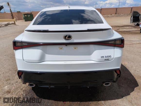 ✅ 2025 Lexus IS 300 F Sport • VIN: JTHB81F25S5054754 • Lot: 63297395. Listed on Copart with 2,513 mi. Free auction sales archive from the USA and detailed vehicle history report at DreamBid. Image 6.