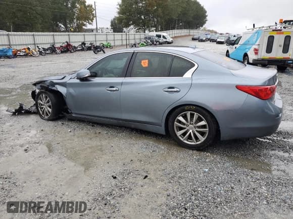 ✅ 2015 Infiniti Q50 Premium • VIN: JN1BV7AP6FM352695 • Lot: 90315095. Listed on Copart with 99,519 mi. Free auction sales archive from the USA and detailed vehicle history report at DreamBid. Image 2.