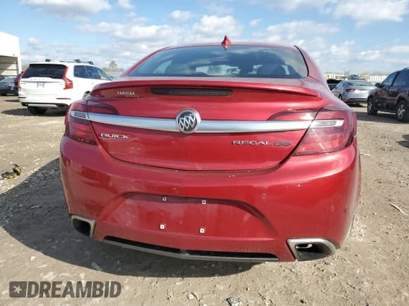 ✅ 2015 Buick Regal GS • VIN: 2G4GT5GX1F9131955 • Lot: 90699235. Listed on Copart with 75,300 mi. Free auction sales archive from the USA and detailed vehicle history report at DreamBid. Image 6.