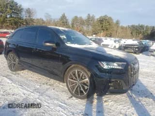 ✅ 2020 Audi SQ7 • VIN: WA1AWAF7XLD012144 • Лот: 85508274. Опубликован ранее на Copart с пробегом 74 642 миль. Бесплатный доступ к архиву аукционных продаж из США и подробный отчёт об истории автомобиля на DreamBid. Изображение 4.