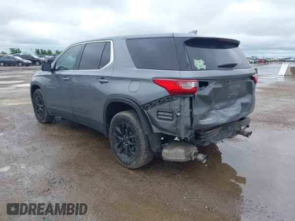 ✅ 2020 Chevrolet Traverse LS • VIN: 1GNERFKW0LJ122265 • Lot: 42484542. Listed on IAAI with 123,138 mi. Free auction sales archive from the USA and detailed vehicle history report at DreamBid. Image 3.