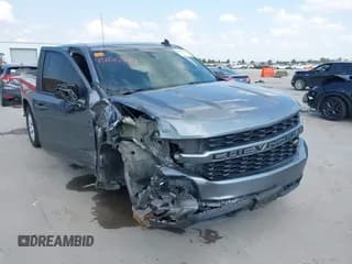 ✅ 2020 Chevrolet Silverado 1500 Custom • VIN: 3GCPWBEF2LG302881 • Lot: 43100349. Listed on IAAI with 89,376 mi. Free auction sales archive from the USA and detailed vehicle history report at DreamBid. Image 1.