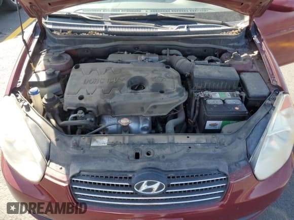 ✅ 2008 Hyundai Accent GLS • VIN: KMHCN46C08U272796 • Лот: 57930345. Опубликован ранее на Copart с пробегом 78 456 миль. Бесплатный доступ к архиву аукционных продаж из США и подробный отчёт об истории автомобиля на DreamBid. Изображение 11.