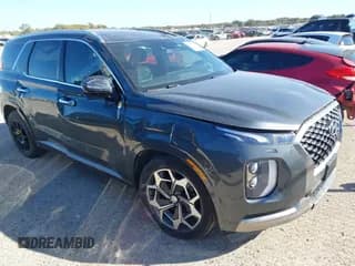 ✅ 2022 Hyundai Palisade Calligraphy • VIN: KM8R74HE4NU367604 • Лот: 43627785. Опубликован ранее на IAAI с пробегом 86 762 миль. Бесплатный доступ к архиву аукционных продаж из США и подробный отчёт об истории автомобиля на DreamBid. Изображение 1.