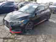 2022 Hyundai Veloster with VIN KMHT36AH1NU014206, listed as a IAAI auction lot 41202982 with 26,572 mi miles and . Bid and sale history available at DreamBid. Image 17.