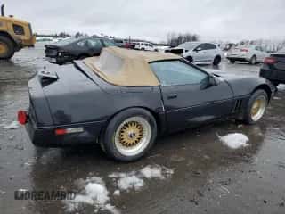 1987 Chevrolet Corvette with VIN 1G1YY3184H5119288, listed as a Copart auction lot 45191605 with 52,340 mi miles and Salvage title. Bid and sale history available at DreamBid. Image 3.