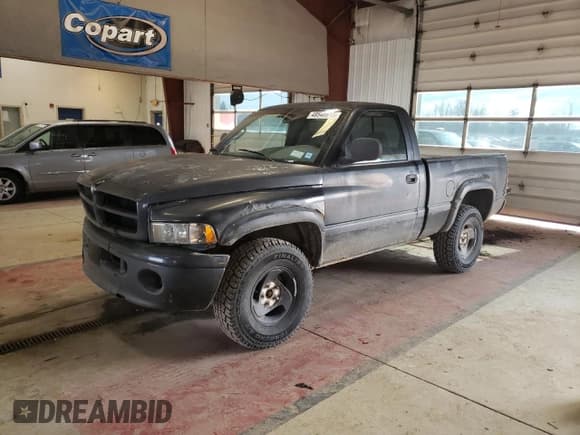 ✅ 1999 Dodge 1500 • VIN: 1B7HF16Y4XS146923 • Lot: 48548615. Listed on Copart with 247,260 mi. Free auction sales archive from the USA and detailed vehicle history report at DreamBid. Image 1.