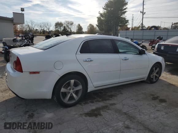 ✅ 2012 Chevrolet Malibu 1LT • VIN: 1G1ZC5E0XCF161017 • Lot: 77465824. Listed on Copart with 166,329 mi. Free auction sales archive from the USA and detailed vehicle history report at DreamBid. Image 3.