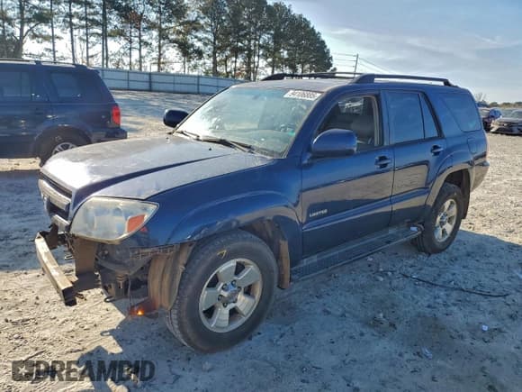 ✅ 2005 Toyota 4Runner Limited • VIN: JTEZU17R858026968 • Lot: 94106885. Listed on Copart with 202,044 mi. Free auction sales archive from the USA and detailed vehicle history report at DreamBid. Image 1.