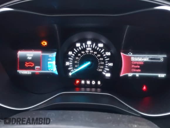 ✅ 2016 Ford Fusion Titanium • VIN: 3FA6P0K91GR135375 • Lot: 43865065. Listed on IAAI with 174,589 mi. Free auction sales archive from the USA and detailed vehicle history report at DreamBid. Image 7.