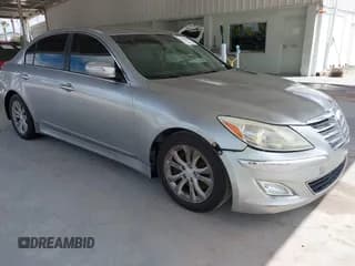 ✅ 2013 Hyundai Genesis 3.8L • VIN: KMHGC4DD9DU222363 • Lot: 43173539. Listed on IAAI with 155,739 mi. Free auction sales archive from the USA and detailed vehicle history report at DreamBid. Image 1.