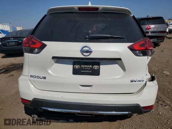 ✅ 2017 Nissan Rogue SV • VIN: 5N1AT2MV6HC752739 • Lot: 81935105. Listed on Copart with Not provided. Free auction sales archive from the USA and detailed vehicle history report at DreamBid. Image 6.