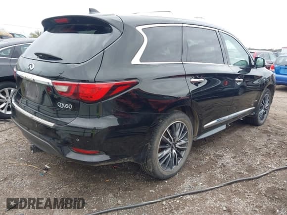 ✅ 2019 Infiniti QX60 Luxe • VIN: 5N1DL0MM6KC558874 • Lot: 43539149. Wystawiony na IAAI z przebiegiem 88 007 mil. Bezpłatny archiwum sprzedaży aukcyjnych z USA i szczegółowy raport historii pojazdu na DreamBid. Zdjęcie 4.