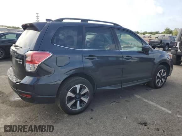 2017 Subaru Forester Limited with VIN JF2SJAJC2HH804951, listed as a Copart auction lot 81412985 with 221,177 mi miles and Salvage title. Bid and sale history available at DreamBid. Image 3.