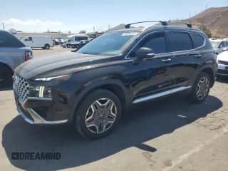 2022 Hyundai Santa Fe Limited with VIN 5NMS4DAL0NH386813, listed as a Copart auction lot 70860235 with 40,381 mi miles and Salvage title. Bid and sale history available at DreamBid. Image 1.