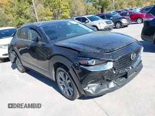 ✅ 2025 Mazda CX-30 S Preferred • VIN: 3MVDMBCM3SM758946 • Лот: 43663551. Опубликован ранее на IAAI с пробегом 23 640 миль. Бесплатный доступ к архиву аукционных продаж из США и подробный отчёт об истории автомобиля на DreamBid. Изображение 1.