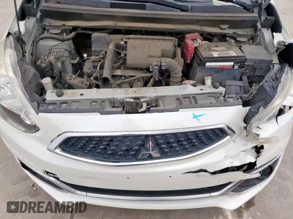 ✅ 2018 Mitsubishi Mirage ES • VIN: ML32A3HJ3JH013626 • Lot: 54129455. Listed on Copart with 168,445 mi. Free auction sales archive from the USA and detailed vehicle history report at DreamBid. Image 11.