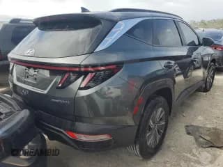 ✅ 2022 Hyundai Tucson Blue • VIN: KM8JBCA13NU078338 • Lot: 76901004. Wystawiony na Copart z przebiegiem 37 351 mil. Bezpłatny archiwum sprzedaży aukcyjnych z USA i szczegółowy raport historii pojazdu na DreamBid. Zdjęcie 3.
