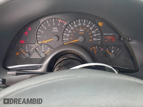 ✅ 1999 Pontiac Firebird Firebird • VIN: 2G2FS22K5X2222920 • Лот: 95157455. Опубликован ранее на Copart с пробегом 210 088 миль. Бесплатный доступ к архиву аукционных продаж из США и подробный отчёт об истории автомобиля на DreamBid. Изображение 9.