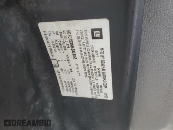 ✅ 2006 Saturn VUE • VIN: 5GZCZ53486S863266 • Lot: 48195085. Wystawiony na Copart z przebiegiem 263 545 mil. Bezpłatny archiwum sprzedaży aukcyjnych z USA i szczegółowy raport historii pojazdu na DreamBid. Zdjęcie 15.