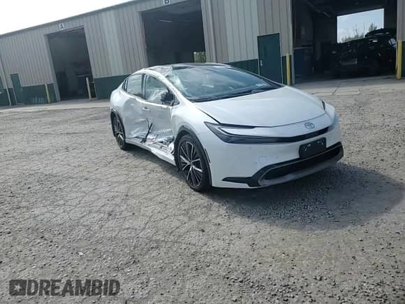 2023 Toyota Prius LE with VIN JTDADABUXP3003480, listed as a Copart auction lot 81009095 with 46,646 mi miles and Salvage title. Bid and sale history available at DreamBid. Image 13.