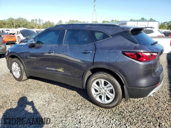 2021 Chevrolet Blazer LT with VIN 3GNKBHRSXMS523375, listed as a Copart auction lot 74856414 with Not provided miles and Non repairable. Bid and sale history available at DreamBid. Image 2.