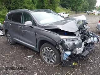 2022 Hyundai Santa Fe Limited with VIN KM8S5DA16NU059350, listed as a IAAI auction lot 42968563 with 27,203 mi miles and . Bid and sale history available at DreamBid. Image 1.