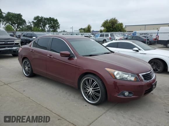 ✅ 2008 Honda Accord EX-L • VIN: 1HGCP25848A102217 • Lot: 53653845. Listed on Copart with 110,315 mi. Free auction sales archive from the USA and detailed vehicle history report at DreamBid. Image 4.