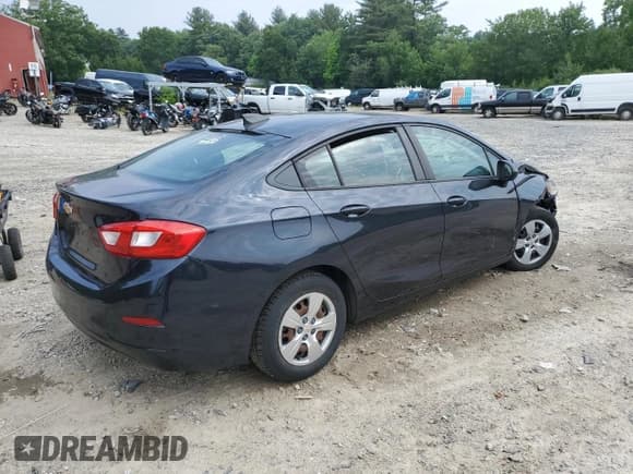 ✅ 2016 Chevrolet Cruze LS • VIN: 1G1BC5SM4G7245438 • Lot: 55766403. Listed on Copart with 60,665 mi. Free auction sales archive from the USA and detailed vehicle history report at DreamBid. Image 3.