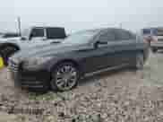 2015 Hyundai Genesis 3.8L z VIN KMHGN4JE0FU042683, wystawiony jako Copart lot #68890254 z przebiegiem 112 249 mil mil oraz Szkoda całkowita • Salvage title. Historia ofert i sprzedaży dostępna na DreamBid. Obrazek 1.