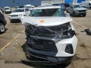 2020 Chevrolet Blazer RS with VIN 3GNKBERS4LS538399, listed as a Copart auction lot 58931754 with Not provided miles and Non repairable. Bid and sale history available at DreamBid. Image 5.