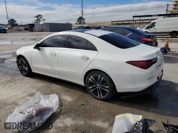 2024 Mercedes-Benz CLA 250 с VIN W1K5J4GB3RN453746, выставлен на аукционе Copart как лот 46155625 с пробегом 12 750 миль миль и Списание • Salvage title. История ставок и продаж доступна на DreamBid. Изображение 2.