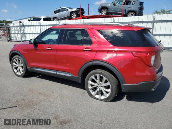 ✅ 2021 Ford Explorer Platinum • VIN: 1FM5K8HC1MGC48862 • Lot: 71364545. Wystawiony na Copart z przebiegiem 54 060 mil. Bezpłatny archiwum sprzedaży aukcyjnych z USA i szczegółowy raport historii pojazdu na DreamBid. Zdjęcie 2.