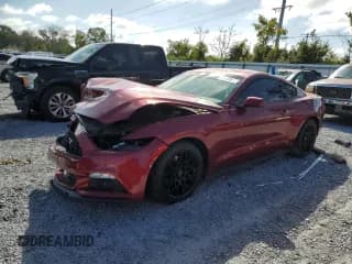 ✅ 2016 Ford Mustang V6 • VIN: 1FA6P8AM3G5229216 • Lot: 84695945. Listed on Copart with 98,414 mi. Free auction sales archive from the USA and detailed vehicle history report at DreamBid. Image 1.