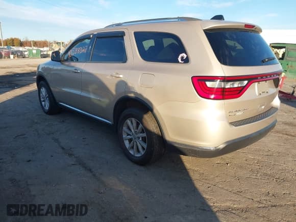 ✅ 2014 Dodge Durango SXT • VIN: 1C4RDJAG6EC595567 • Lot: 43588327. Wystawiony na IAAI z przebiegiem 219 522 mil. Bezpłatny archiwum sprzedaży aukcyjnych z USA i szczegółowy raport historii pojazdu na DreamBid. Zdjęcie 3.