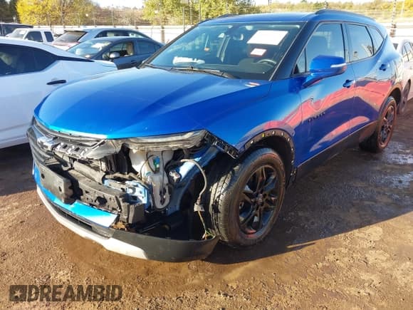✅ 2019 Chevrolet Blazer • VIN: 3GNKBGRS2KS587322 • Lot: 43618747. Listed on IAAI with 116,724 mi. Free auction sales archive from the USA and detailed vehicle history report at DreamBid. Image 2.