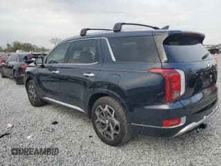 ✅ 2021 Hyundai Palisade Calligraphy • VIN: KM8R74HE6MU270645 • Лот: 88510745. Опубликован ранее на Copart с пробегом 82 584 миль. Бесплатный доступ к архиву аукционных продаж из США и подробный отчёт об истории автомобиля на DreamBid. Изображение 2.