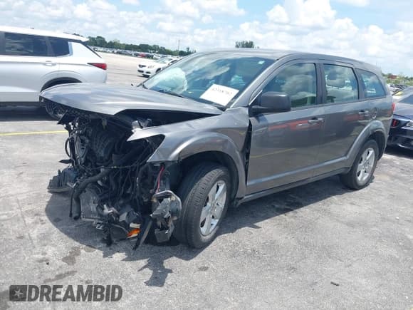 ✅ 2013 Dodge Journey SE • VIN: 3C4PDCAB3DT626929 • Lot: 42318702. Listed on IAAI with Not provided. Free auction sales archive from the USA and detailed vehicle history report at DreamBid. Image 2.