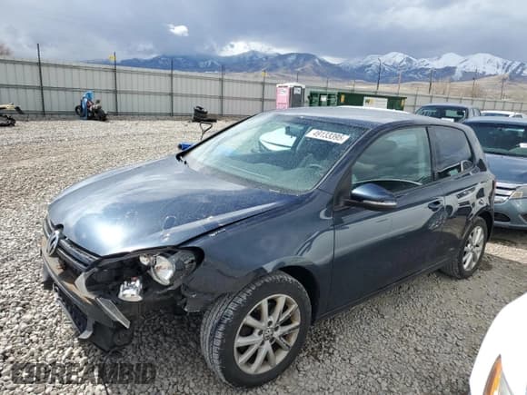 ✅ 2011 Volkswagen Golf • VIN: WVWAA7AJ1BW034627 • Lot: 49133395. Listed on Copart with 182,558 mi. Free auction sales archive from the USA and detailed vehicle history report at DreamBid. Image 1.