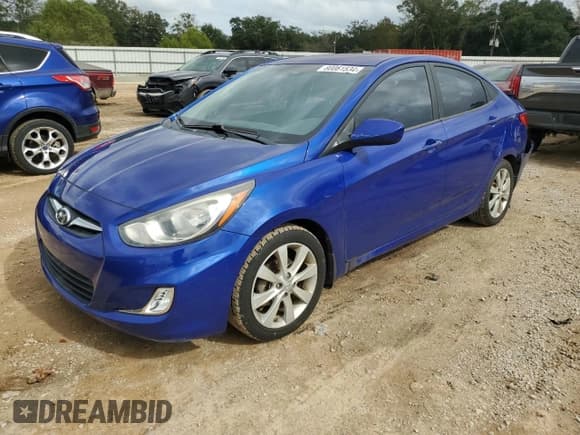 ✅ 2013 Hyundai Accent GLS • VIN: KMHCU4AEXDU372362 • Лот: 80061534. Опубликован ранее на Copart с пробегом 100 207 миль. Бесплатный доступ к архиву аукционных продаж из США и подробный отчёт об истории автомобиля на DreamBid. Изображение 1.