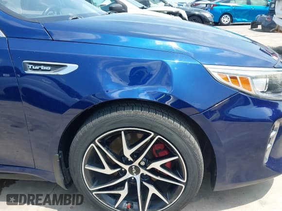 ✅ 2016 Kia Optima SX Turbo • VIN: 5XXGW4L2XGG087075 • Lot: 42371773. Listed on IAAI with 110,419 mi. Free auction sales archive from the USA and detailed vehicle history report at DreamBid. Image 6.