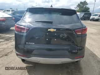 2024 Chevrolet Blazer LT with VIN 3GNKBCR4XRS180398, listed as a Copart auction lot 60435924 with Not provided miles and Salvage title. Bid and sale history available at DreamBid. Image 6.