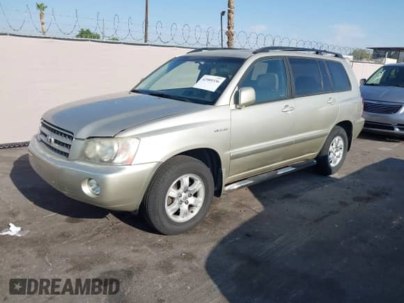 2002 Toyota Highlander z VIN JTEGF21A420033971, wystawiony jako IAAI lot #42989336 z przebiegiem 149 074 mil mil oraz . Historia ofert i sprzedaży dostępna na DreamBid. Obrazek 2.