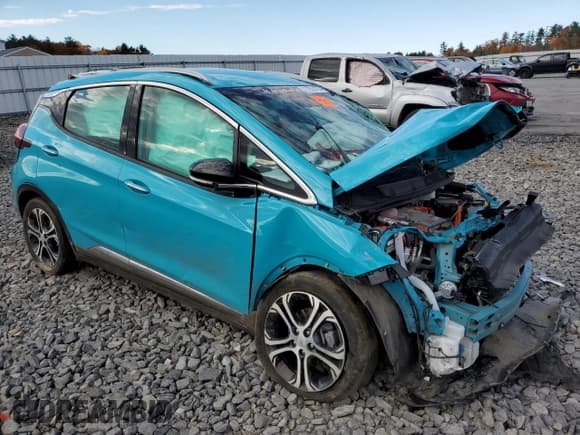 ✅ 2020 Chevrolet Bolt EV Premier • VIN: 1G1FZ6S09L4146869 • Лот: 77655124. Опубликован ранее на Copart с пробегом Не указан. Бесплатный доступ к архиву аукционных продаж из США и подробный отчёт об истории автомобиля на DreamBid. Изображение 4.