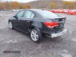 2012 Chevrolet Cruze LTZ with VIN 1G1PH5SC5C7296231, listed as a IAAI auction lot 41811729 with 89,790 mi miles and . Bid and sale history available at DreamBid. Image 3.