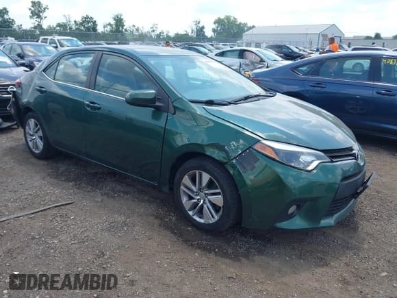 ✅ 2014 Toyota Corolla LE Eco • VIN: 2T1BPRHE0EC018584 • Lot: 42834342. Wystawiony na IAAI z przebiegiem 209 270 mil. Bezpłatny archiwum sprzedaży aukcyjnych z USA i szczegółowy raport historii pojazdu na DreamBid. Zdjęcie 1.