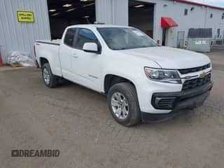 2022 Chevrolet Colorado 4WD LT z VIN 1GCHTCEA9N1141728, wystawiony jako IAAI lot #42710900 z przebiegiem 117 609 mil mil oraz . Historia ofert i sprzedaży dostępna na DreamBid. Obrazek 1.