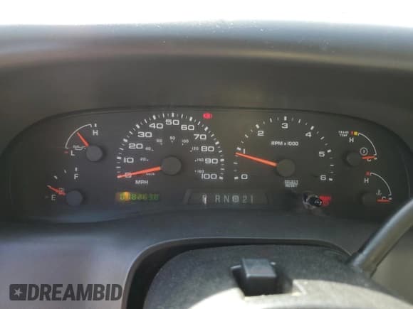 ✅ 2003 Ford F-250 XL • VIN: 1FTNW21L43EA44728 • Lot: 50088945. Listed on Copart with 78,263 mi. Free auction sales archive from the USA and detailed vehicle history report at DreamBid. Image 9.