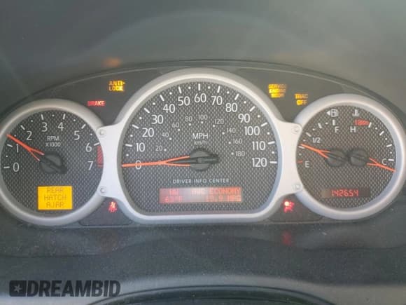 ✅ 2003 Pontiac Aztek • VIN: 3G7DA03E73S556503 • Lot: 49492825. Listed on Copart with 142,654 mi. Free auction sales archive from the USA and detailed vehicle history report at DreamBid. Image 9.